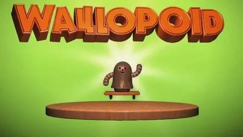 AI Video from prompt: Wallopoid Television Ident (The Mascot is the Im