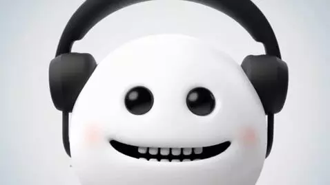 AI Video from prompt: This character becoming uncanny but it's unscary