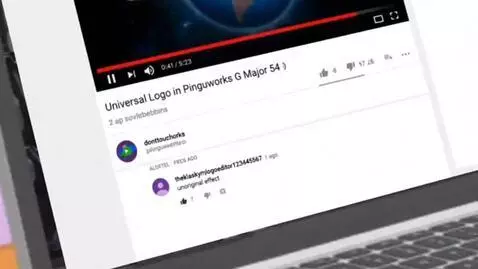 AI Video from prompt: (don't touch my pizza guy is upload Universal lo