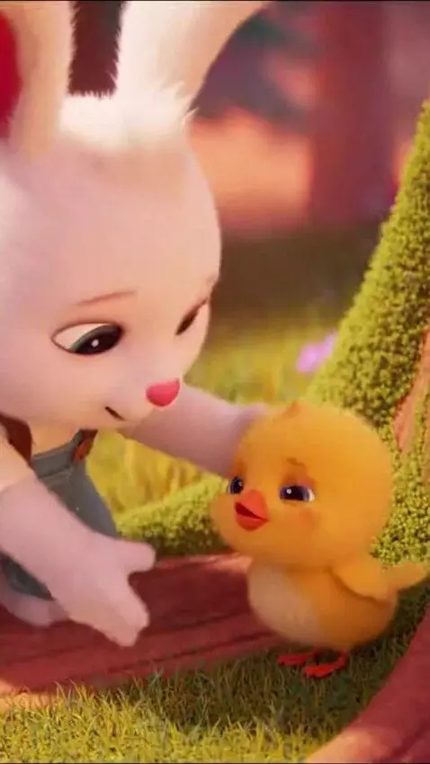 AI Video from prompt: ### 🐰 “The Little Rabbit’s Kindness” — Video Pro