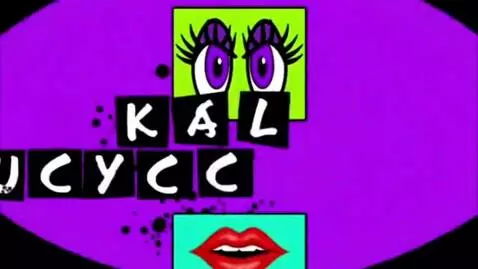 AI Video from prompt: The background starts with purple with black ink