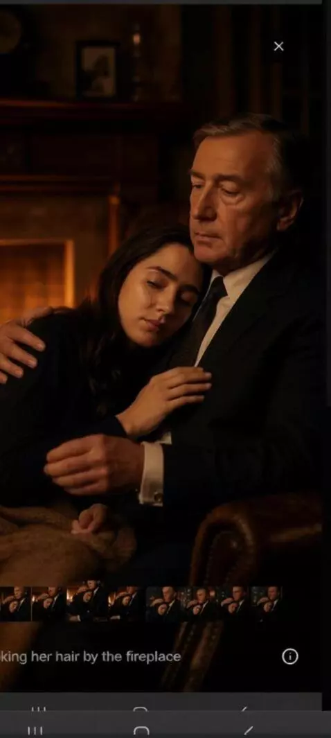 AI Video from prompt: He gives her a warm cup of tea.