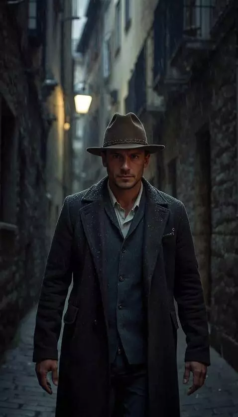 AI Video from prompt: A man is walking along the street.