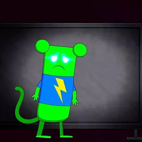 AI Video from prompt: In the Class With 40 Pigeons, Green hamster Writ