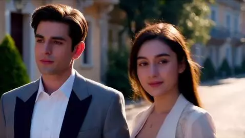 AI Video from prompt: Cinematic realistic romantic scene, golden hour,
