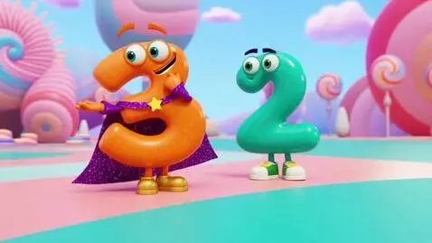 AI Video from prompt: Create a 4-second colorful 3D animation featurin