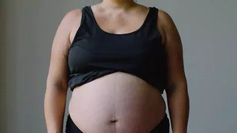 AI Video from prompt: big belly and boobs