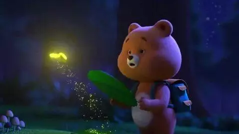 AI Video from prompt: 🐻 The Little Bear Who Lost His Star ⭐ “STOP! The