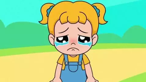 AI Video from prompt: A 2D cartoon animated scene in Flash style of a 