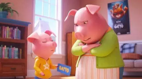 AI Video from prompt: Generate Jennifer the peppa pig gets grounded by