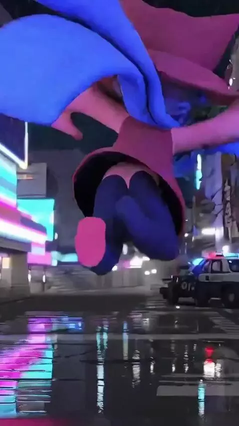AI Video from prompt: she screams "DE ESSAY EYE DEE EF" AND THEN SHE S