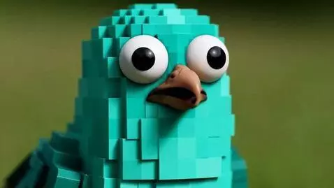 AI Video from prompt: Make the bird say  yo guys I was able to find so