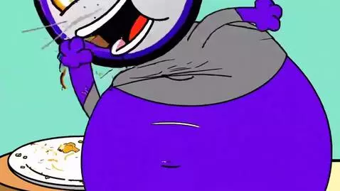 AI Video from prompt: Hardcat Eats Too Much Burgers And Getting Fat An