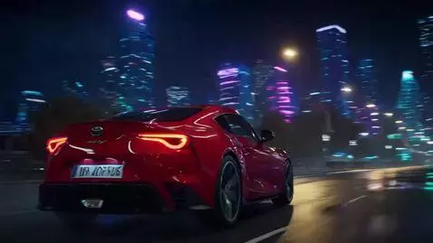 AI Video from prompt: HE FLYS A CAR BUT THE CAR CRASH
