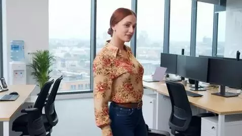 AI Video from prompt: Generate a video of this image posing and sittin