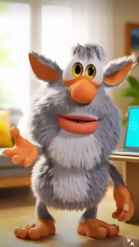 AI Video from prompt: He says in the house, "Now I'll download Yermoli