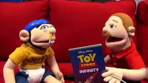 AI Video from prompt: Make (SML) no more toy story infinity for jeffy 