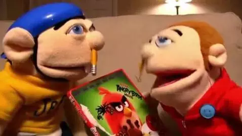 AI Video from prompt: Make (SML) no more angry birds movie for jeffy a