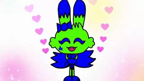 AI Video from prompt: Bunnytoons is saying "i love ansar" "because i r