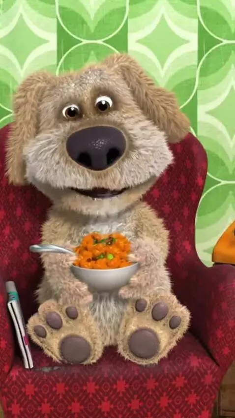 AI Video from prompt: A Talking ben Says In Russian Today Lets Eat Cur