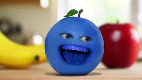 AI Video from prompt: Joyful plum didn’t like laughter