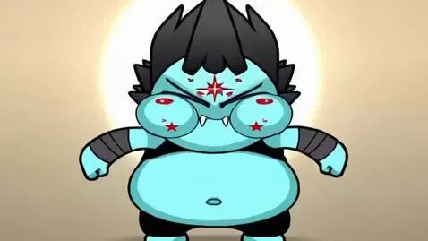 AI Video from prompt: Mujihina Obedient In Belly And Cheeks Gets Bigge