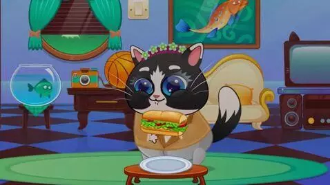 AI Video from prompt: Asmr Verison A Bubbu says Lets Try Sandwiches Fr