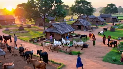 AI Video from prompt: Create a beautiful, realistic 3D animated Indian