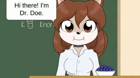 AI Video from prompt: she eats blueberry o
