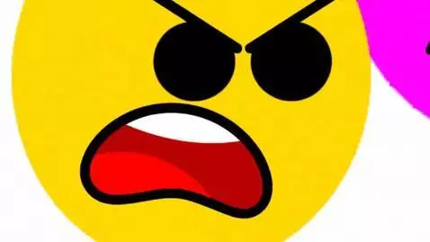 AI Video from prompt: Generated an video of an yellow smiley face but 