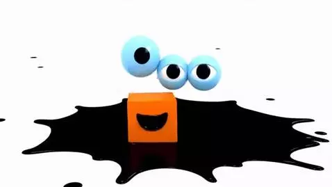 AI Video from prompt: First is the Blue eyes with a 2 squares in Orang