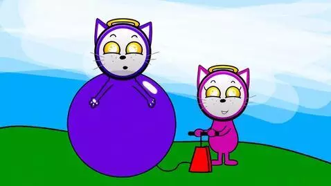 AI Video from prompt: Hardcat And Alinacat Belly Gets Bigger And Bigge