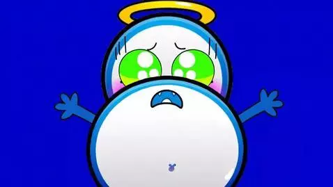 AI Video from prompt: Medium Angel Belly Gets Bigger Like a Balloon,Me