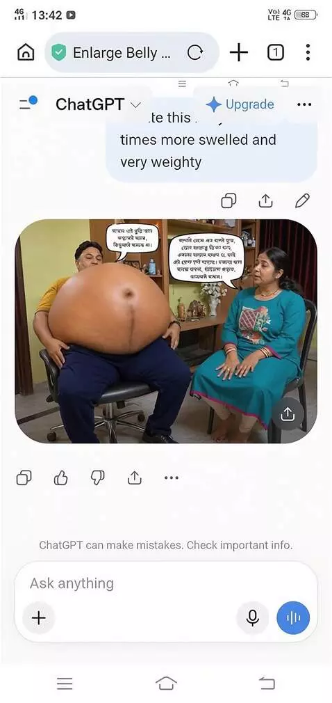 AI Video from prompt: Create a video where this lady has suddenly kept