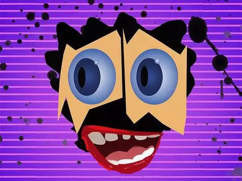 AI Video from prompt: the ink spawns and the character appears saying 