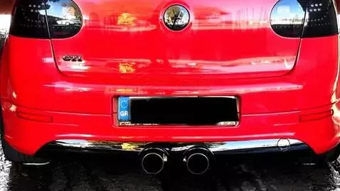 AI Video from prompt: Make the car have a loud downpipe sound, with sm