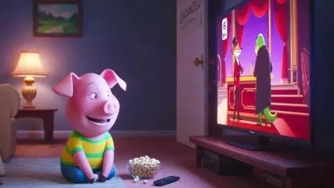 AI Video from prompt: Peppa Pig Watch Hazbin Hotel Grounded