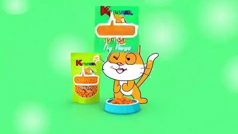 AI Video from prompt: Katwomeal Chances Taily Cats Commercial