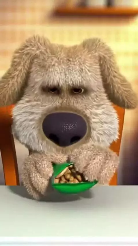 AI Video from prompt: The character in the photo is sitting on a chair
