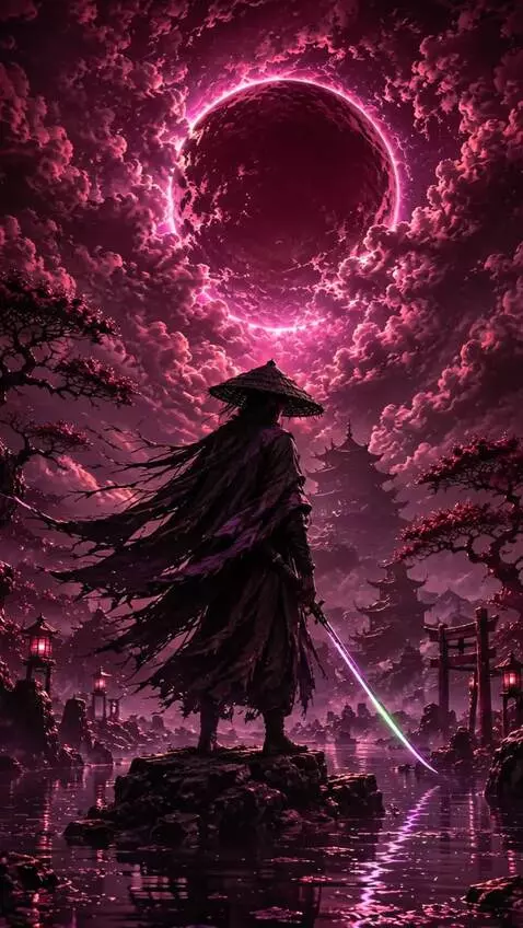 AI Video from prompt: Prompt:  > A cinematic Japanese samurai sitting 