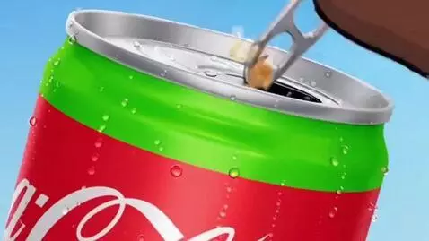 AI Video from prompt: bobar new Coca-Cola apple from Coca-Cola adverti