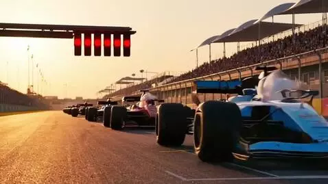 AI Video from prompt: A cat in the image drinking pepsi, and Formula 1