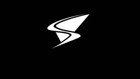 AI Video from prompt: Visuals: On a black background, a white curve dr