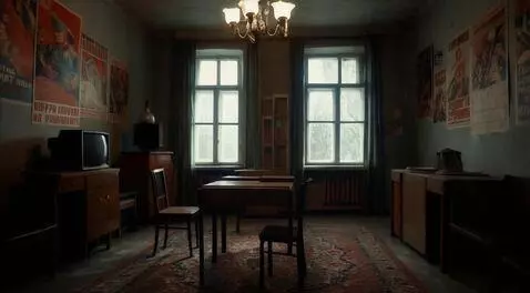 AI Video from prompt: soviet room, photorealistic