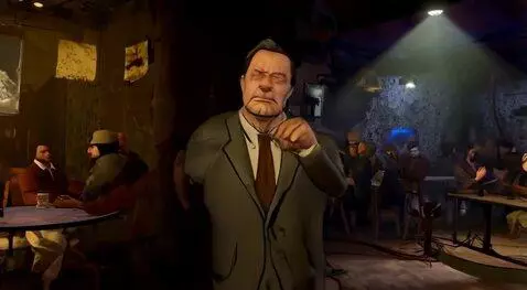 AI Video from prompt: Funny club guy