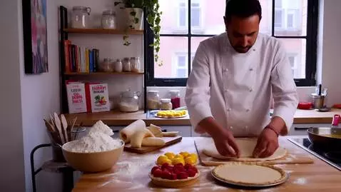 AI Video from prompt: Pastries making