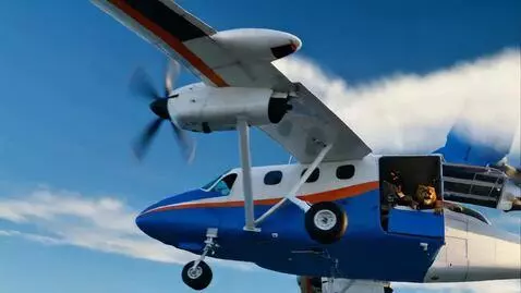 AI Video from prompt: create video for YouTube shorts, airplane carryi