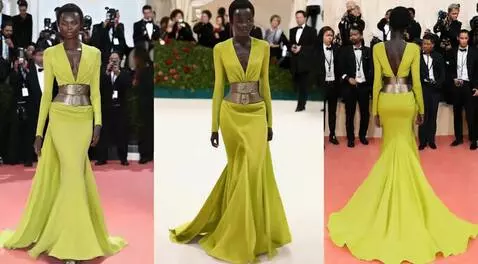 AI Video from prompt: un fotomodel africancă,merge pe covorul roșu îmb