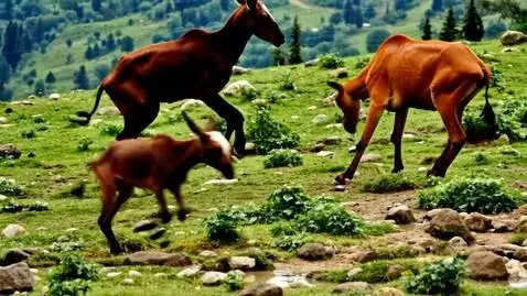 AI Video from prompt: Funny video of a animals fighting in wwe