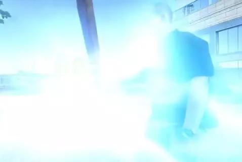 AI Video from prompt: A man slowly transforms into a dark fantasy monk